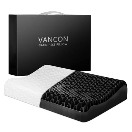 新登場］枕 首が痛くならない まくら 低反発 テンセル枕カバー付 安眠枕 快眠 【 TPE ハニカム構造 消臭 】人間工学 通気性 無重力 ジェル 枕 高反発 丸洗いOK 寝返りやすい 体圧分散 洗え