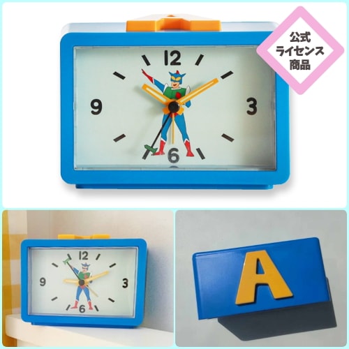 Qoo10] クレヨンしんちゃん 目覚まし時計 無騒音 : 家具・インテリア