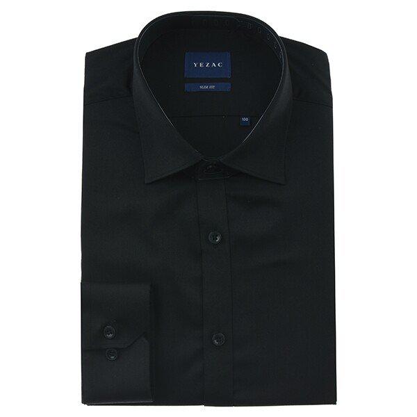 YJESIS349_ブラックスストレッチソリッドスリム핏