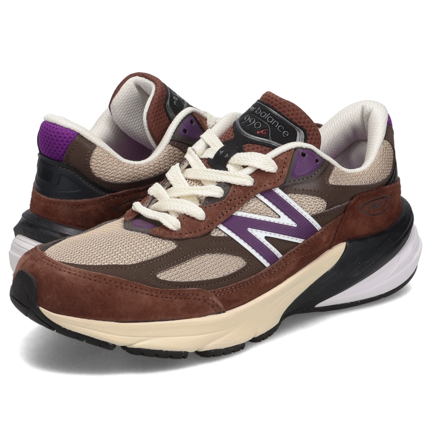 990 V6 スニーカー メンズ Dワイズ MADE IN USA ブラウン U990OP6