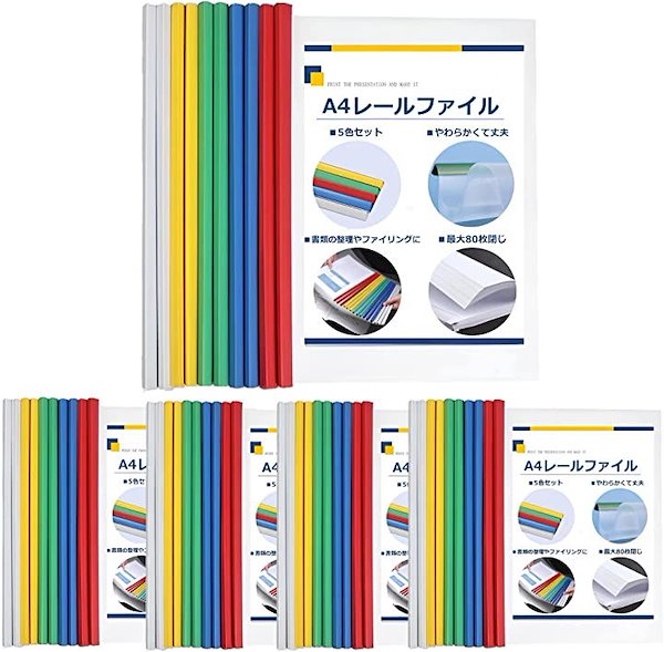 irelu（イレール）PVCリフィル 4ポケット A4・4穴 2枚入 IRL-RF