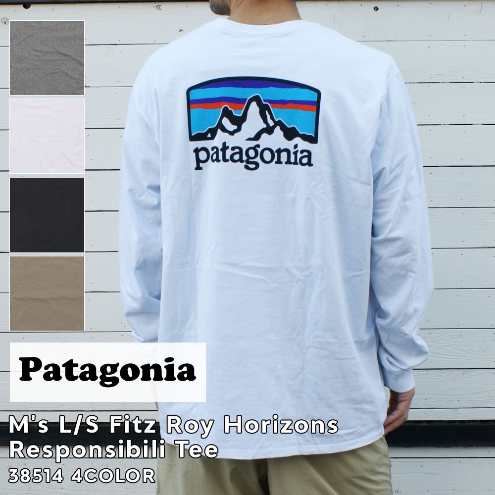 パタゴニア Patagonia Ms L/S Fitz Roy Horizons Responsibili Tee レスポンシビリ 38514 202-001206-140