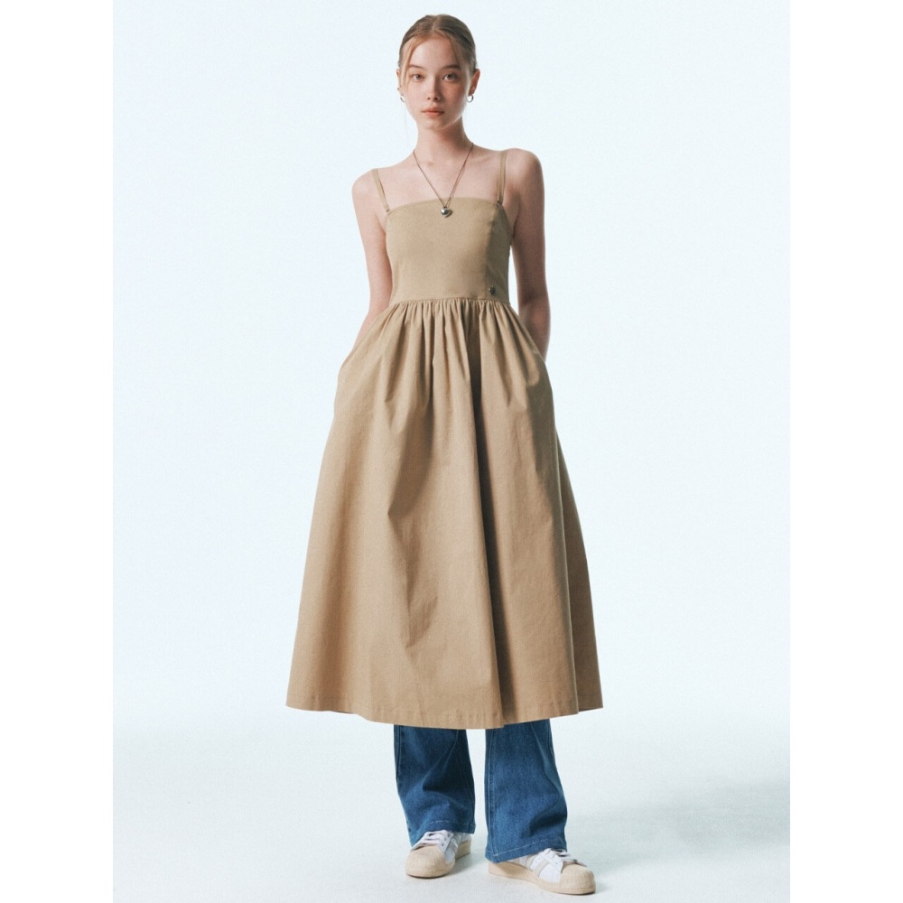CITYBREEZE レイヤードワンピース BEIGE