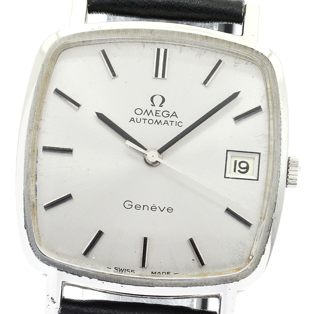 オメガ OMEGA 162.0060 ジュネーブ スクエア Cal.1012 デイト 自動巻き メンズ _888855【中古】 36,660円