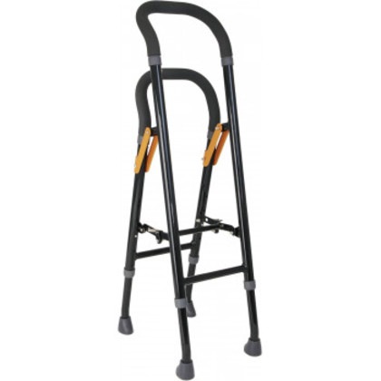 幸和製作所 テイコブ(TacaoF) 手すりな杖 ブラック CAM04-BK