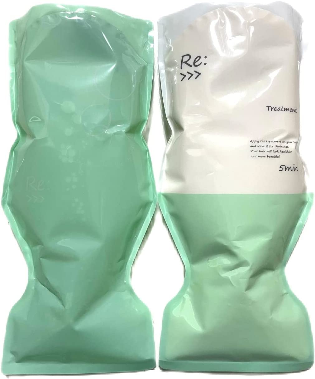 アジュバン ADJUVANT リ：シャンプー + トリートメント 1000ml 1000g セット レフィル 詰替え用 Re: