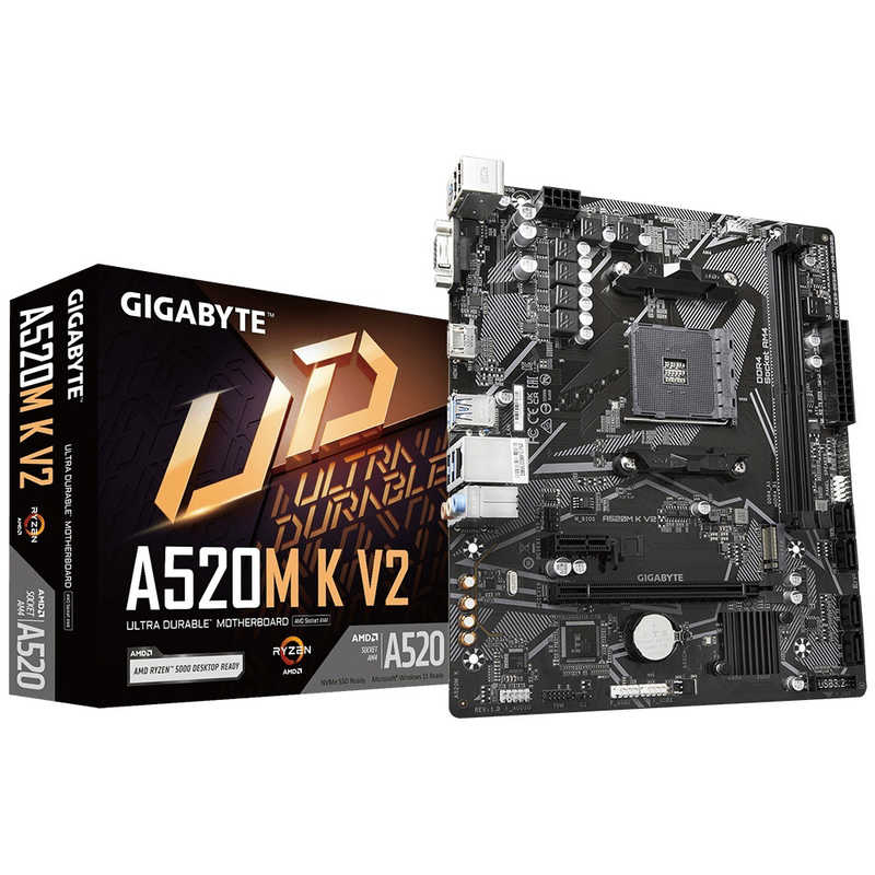 GIGABYTE　A520M K V2 ［MicroATX］　A520MKV2