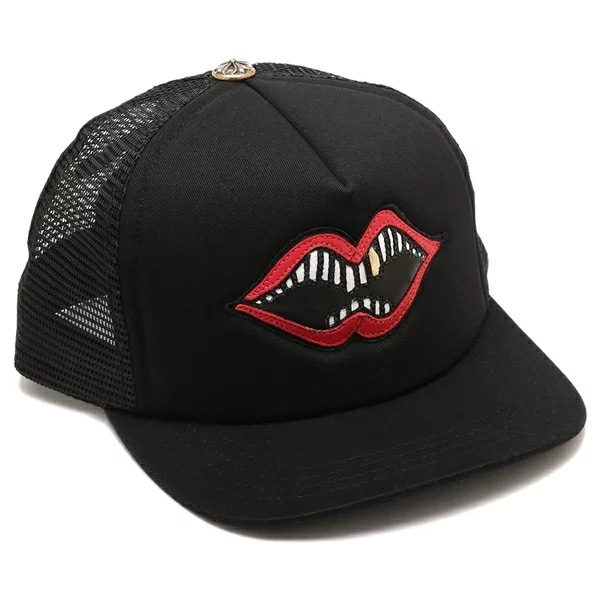 帽子 ブラック レッド メンズ 106010 BKR