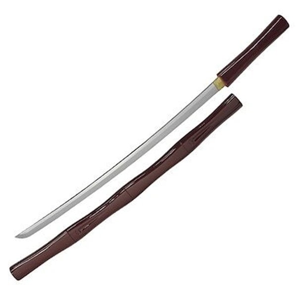 Qoo10] 模造刀 日本刀 OG-49 竹茶塗 大刀