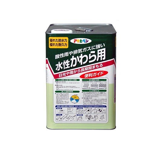水性かわら用 14L アイリッシュグリーン