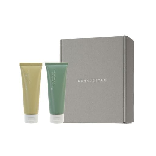 ナナコスター LEA ハンドクリーム2本セット ギフトボックス ギフト ジャスミン 金木犀 香り 高保湿 潤い ベタつかない 天然由来成分配合 ハンドケア レディース メンズ 誕生日 プレゼント