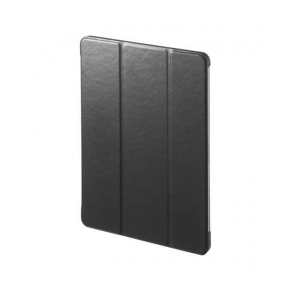 サンワサプライ iPad Air 13型（M2／2024）用ソフトレザー調ケース ブラック PDA-IPAD2107BK 1個