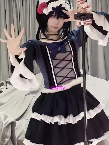 小鳥遊 六花(たかなし りっか) コスプレ衣装V舞台演出服 ハロウィン イベント 学園祭 クリスマス仮装サイアニメの制作を受ける男女兼用 (ウイッグ 道具 靴追加可)