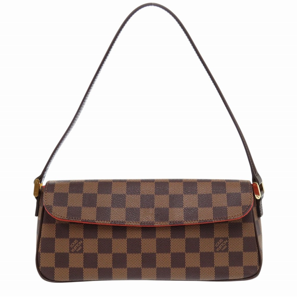 美品 レコレータ ダミエ N51299 ハンドバッグ ダミエキャンバス/ダミエキャンバス エベヌ LV 1537【中古】 レディース