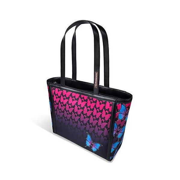 Hot Chocolate Design Dark Butterfly Women s Tote Bag 並行輸入品
