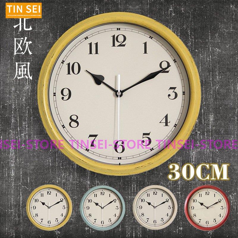 新モデル発売 壁掛け時計 掛け時計 時計 壁掛け レトロ オシャレ おしゃれ 北欧 ナチュラル シンプル ウォールクロック 子供部屋 高級感 かわいい 利用可能なポイント