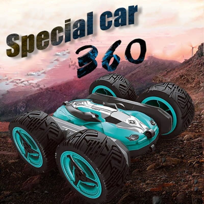 RCカー2.4G4CHスタントドリフト変形バギーカーロッククローラーロールカー360度フリップキッズ