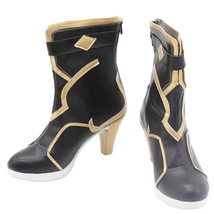 コスプレ靴 崩壊：スターレイル ケイナイフン 桂乃芬 下駄 シューズ 長靴 コスプレ クリスマス ハロウィン