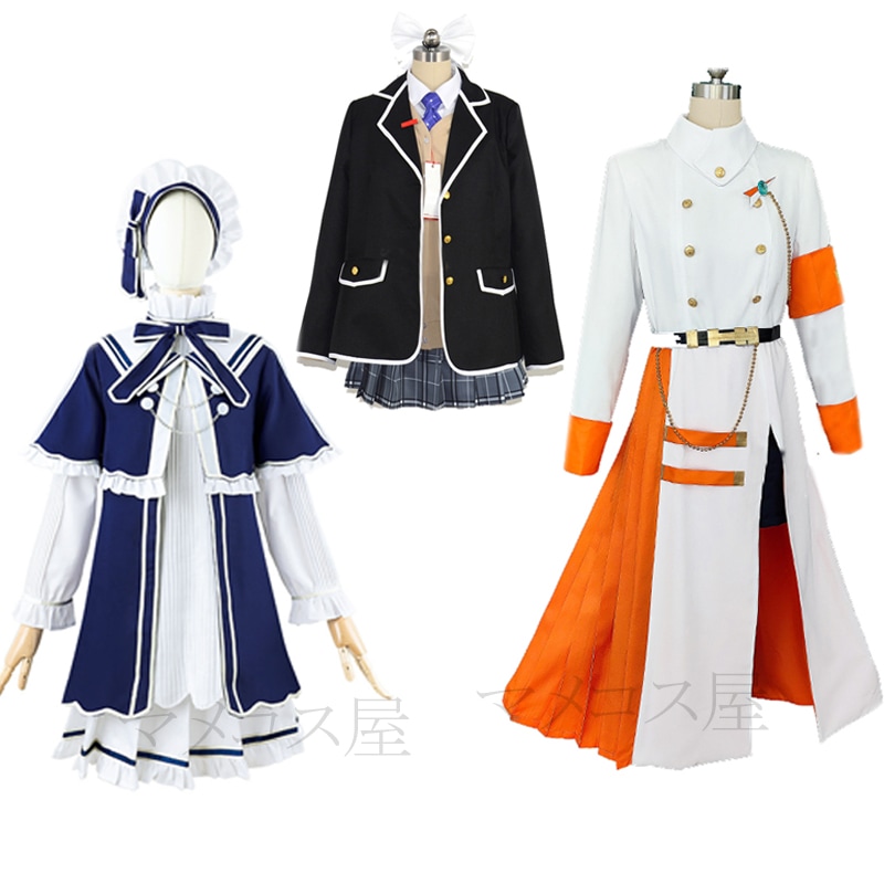 バーチャル YouTuber VTuber 樋口楓 コスプレ 衣装 ひぐち かえで　ウィッグ コスプレ衣装　仮装　変装