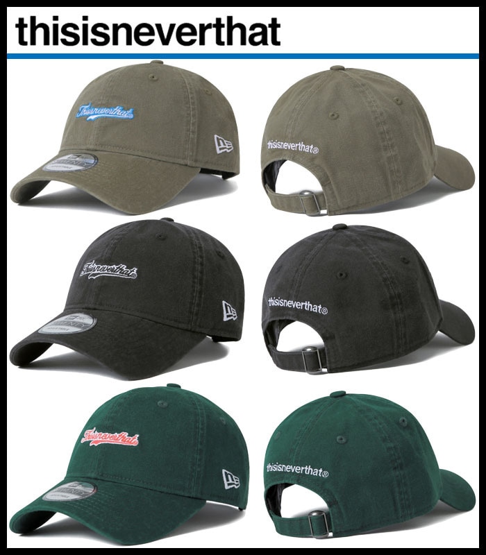 THISISNEVERTHAT正規品920UNST TNT SCRIPT_3色人気