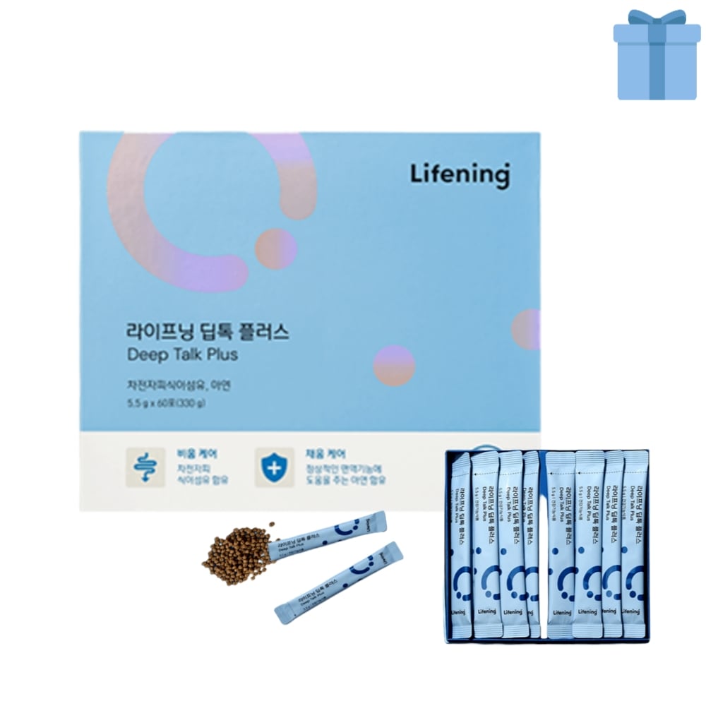 ディープトークプラス ライフニング ディープトーク 330g（5.5gX60包）韓国美容アイテム