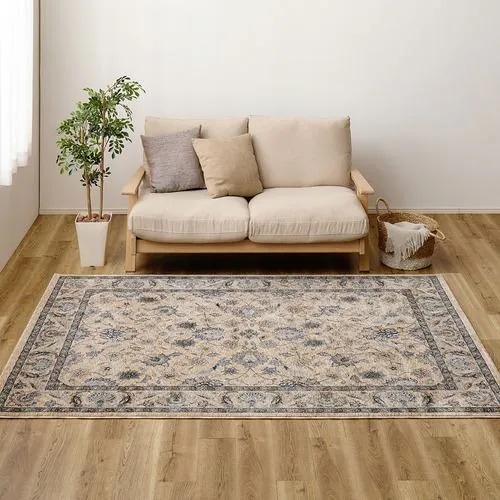 【メーカー直送品】萩原 ウィルトンラグ ABERDEEN ラグナ 約230×330cm ベージュ