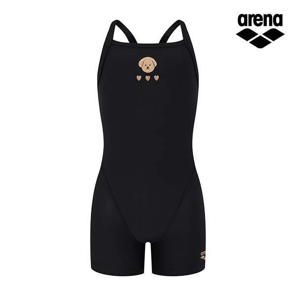 カーリーファーム児童3部丈ドロップバック A6SG1GL01BLK