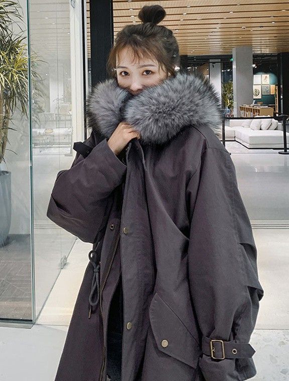 裏ボア コート レディース アウター 冬 ファー フード付きコート ロング丈 ロングコート 大きいサイズ 秋冬 黒 赤 シンプル カジュアル おしゃれ きれいめ ゆったり オーバーサイズ ボリューム袖