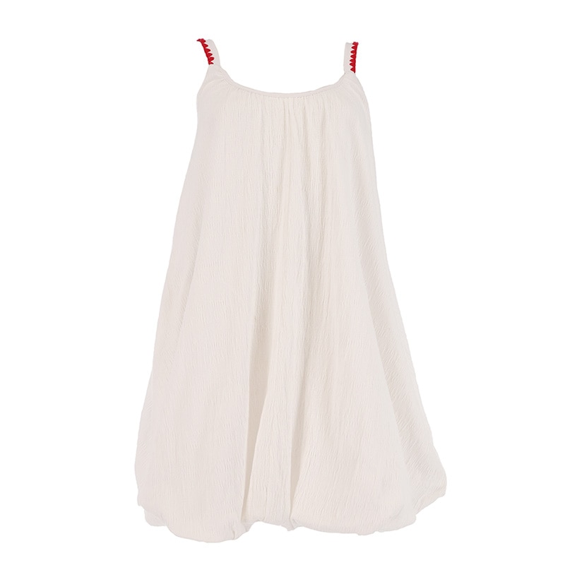 メローパンプキン ミニワンピース (ホワイト)