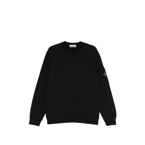STONE ISLAND Men Sweatshirts 156100019 S0410 V0029 BLACK