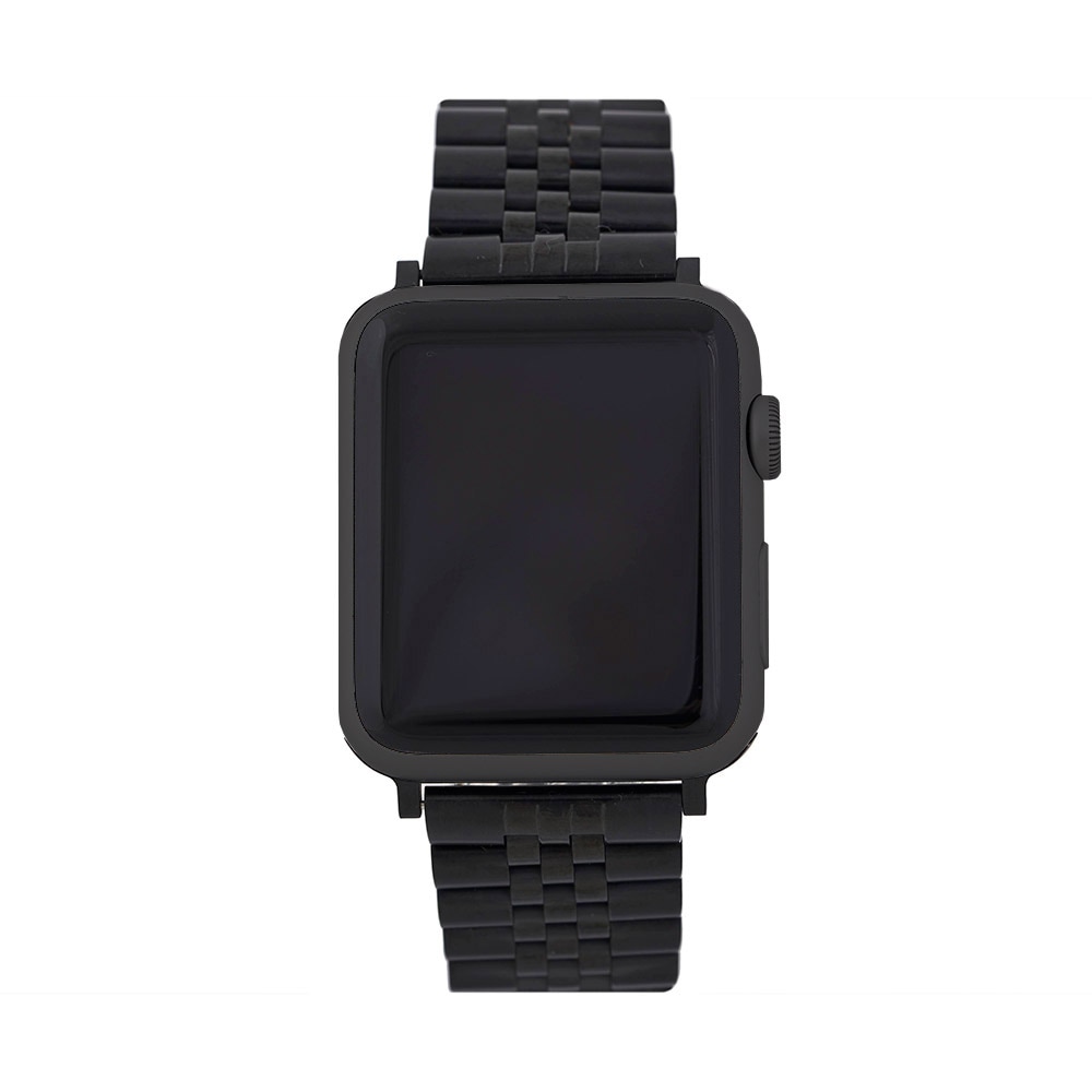 LLOYD【アップルウォッチ/ギャラクシー対応】高級ジュビレブレスレットブラックアップルウォッチ用ストラップLL1T22300PBB