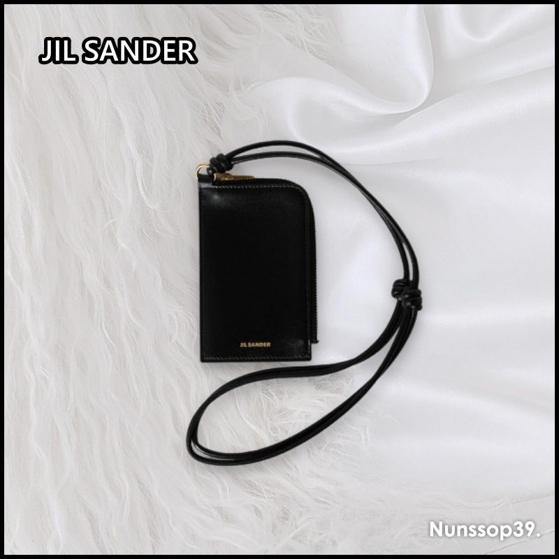 JIL SANDER J07UI0004 P4841 001 ストラップカードケース
