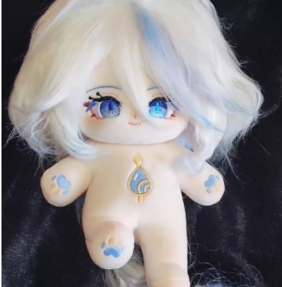 20cm 無属性ぬいぐるみ　コットン ドール　棉花娃娃 本体　人形　スケルトン有　本体のみ