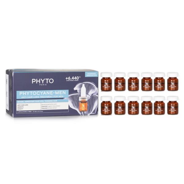 cyane anti-hair loss treatment (for men) 12x3.5ml