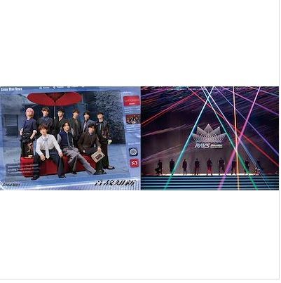 Snow Man 音故知新 初回盤B CD & Dome Tour 2024 RAYS 初回盤 2枚 DVD / Blu-ray