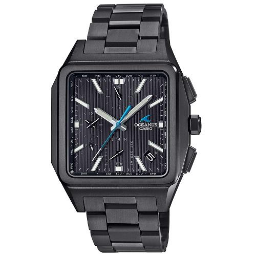 カシオ OCW-T5000B-1AJF OCEANUS Classic Line 10気圧防水 モバイルリンク機能 ソーラー電波モデル