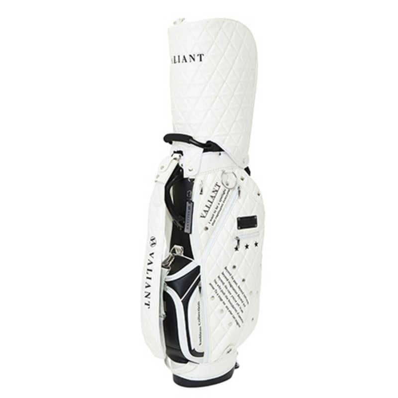 レゴリス　ゴルフ用品 バリアント キャディバッグ 9.5型 VALIANT WHITE×BLACK　VAE-004ST