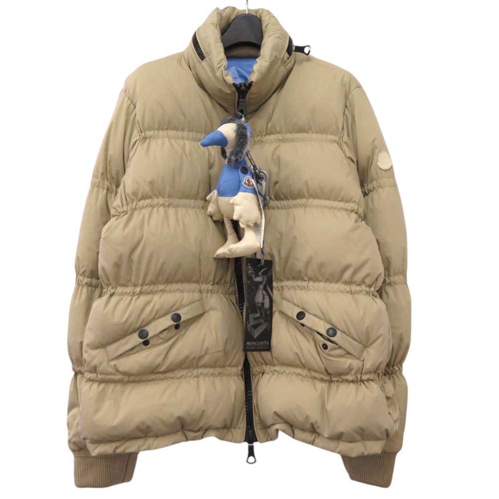 美品 GRASMOOR ジップアップ フード付き ダウンジャケット サイズ1 2209R4130505 54710 ダウンジャケット ダウン/ダウン ベージュ 0606【中古】 メンズ