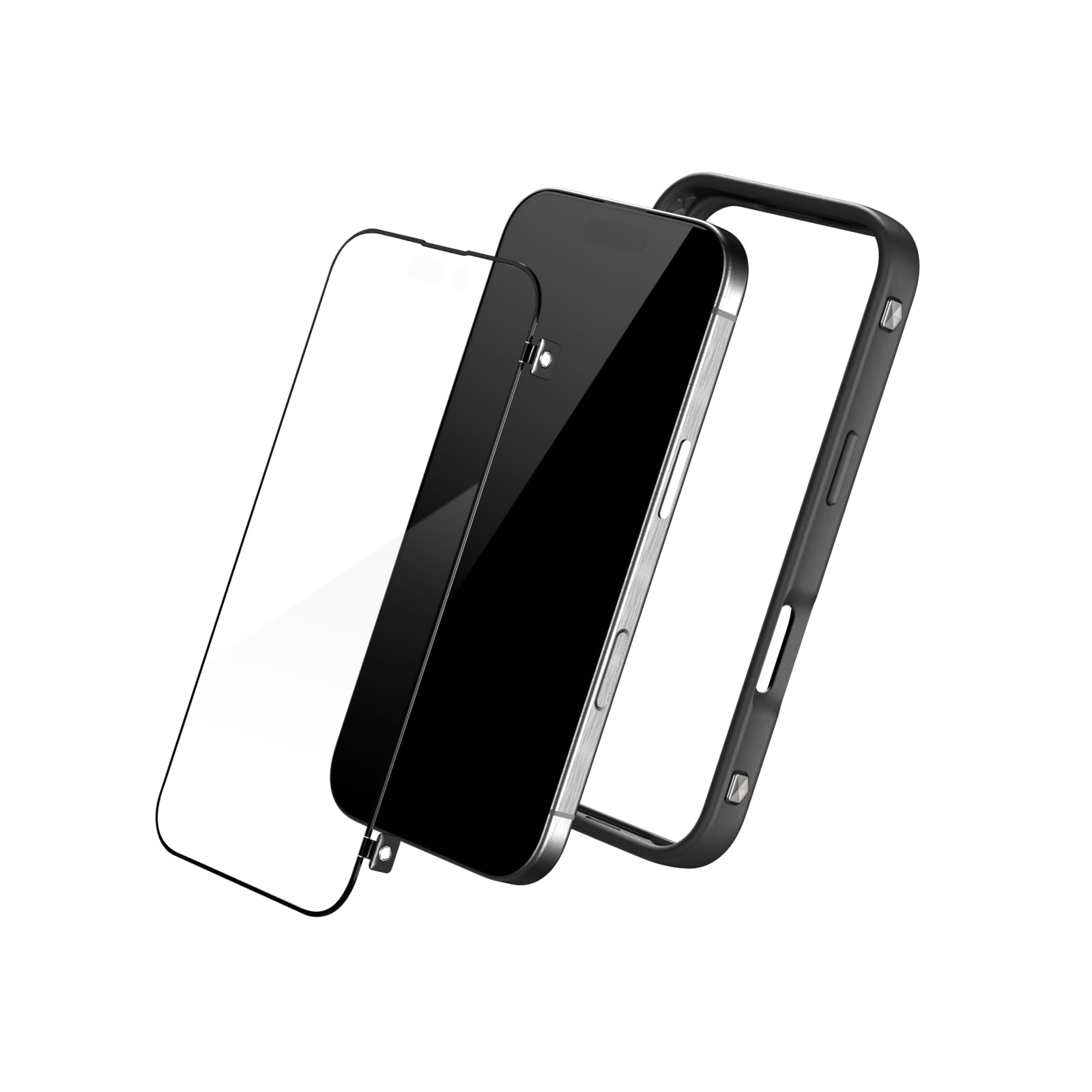 RHINOSHIELD (ライノシールド) RhinoBuff FPS 精密コントロールキット iPhone 16 Pro Max 対応ゲーミングコントローラー バンパーケース マット (アンチグレ
