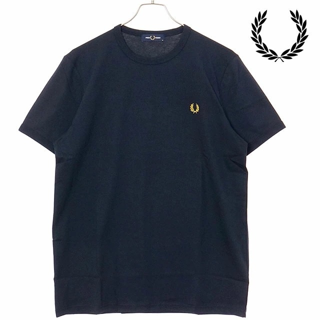メール便 リンガーTシャツ [M3519-W75] RINGER T-SHIRT メンズ トップス 半袖 コットンジャージー NAVY/HONEYCOMB 正規取扱店