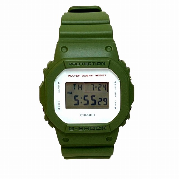 カシオ Gショック プロテクション DW-5600M クォーツ 腕時計 メンズ 【中古】