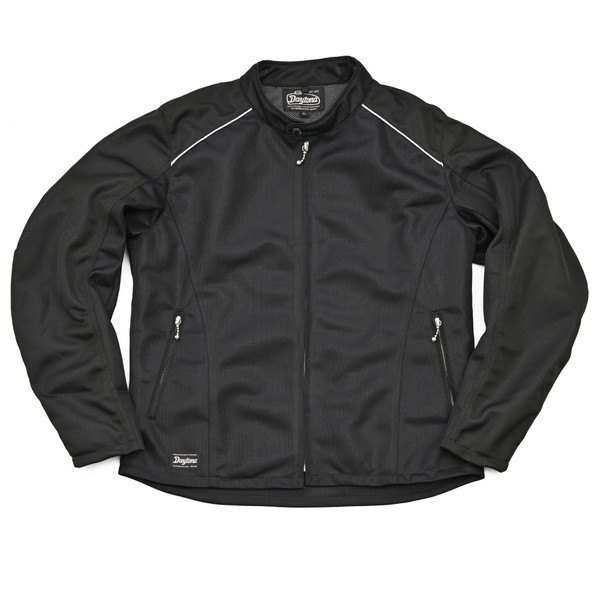 D37086 ジャケット DJ-003 メッシュシングルライダース ブラック XLサイズ