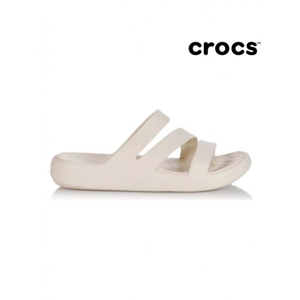 クロックスウィメンズゲッタウェイストラッピースタッコ 209587-160