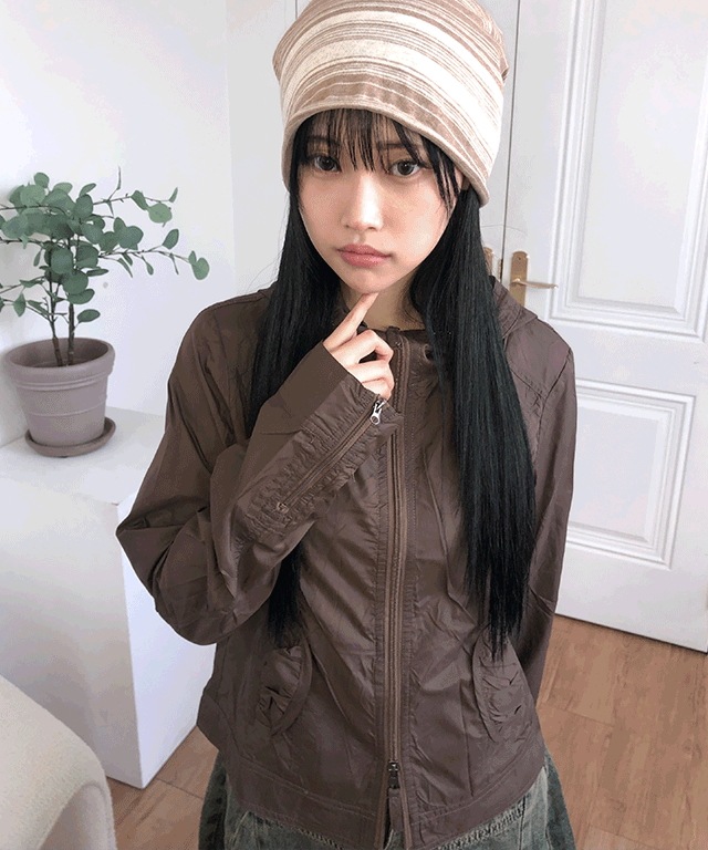 ヘティ スリムフィット ウインドジャンパー (3color)