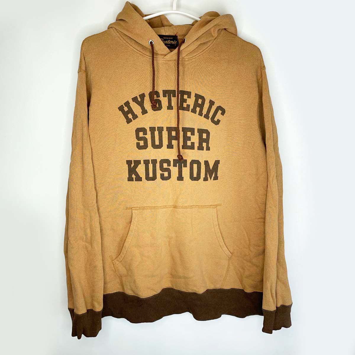 【中古】ヒステリックグラマー パーカー フーディ F ブラウン レディース HYSTERIC GLAMOUR