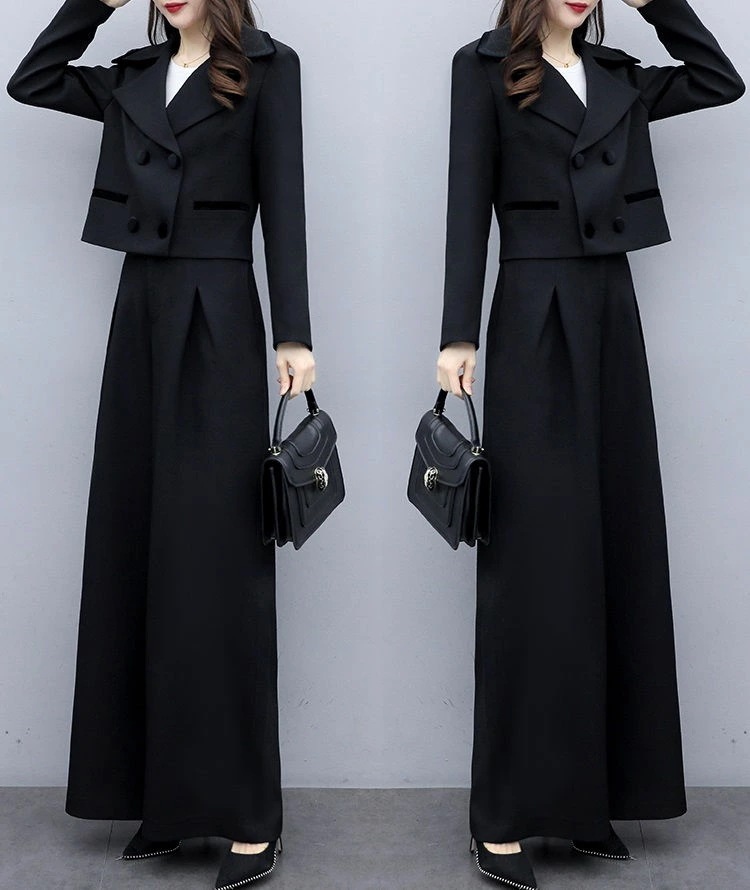 驚きの安さおしゃれ セットアップ レディース 春秋 パンツスーツ ワイドパンツ ガチョウパンツ ゆったり 2点セット ママ 母親 OL オフィス 通勤 事務所 フォマール 卒業式 入学式大きいサイズ