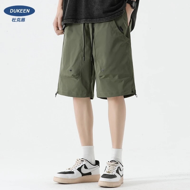 2024年夏のファッションブランド ストレートレッグ 5分丈パンツ ゆったりカジュアルスポーツパンツ1111男性用防水カーゴショーツ