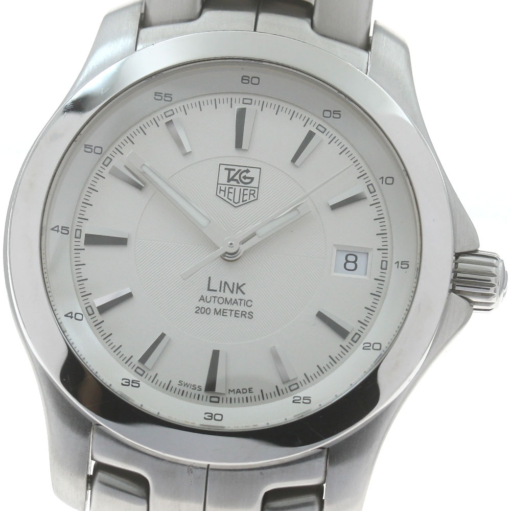 タグホイヤー TAG HEUER WJF2111 リンク デイト 自動巻き メンズ _870473【中古】