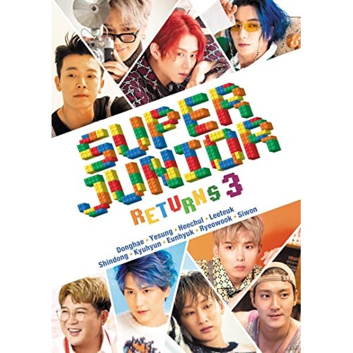 SUPER JUNIOR ／ SUPER JUNIOR リターンズ3 (DVD) EYBF-13761