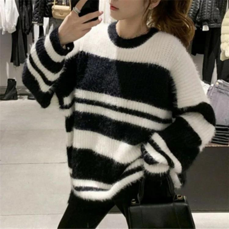 ニット セーター レディース トップス 秋 長袖 ライトニット カジュアル ファッション 通勤 普段着